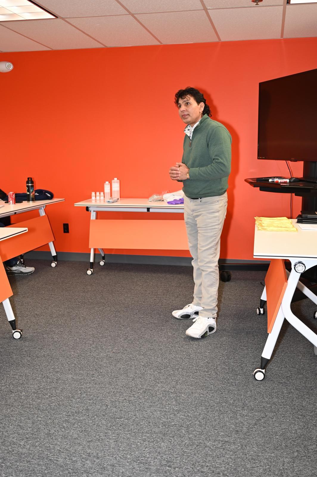 Trainees and hands-on training used by Free Education Staffing programs